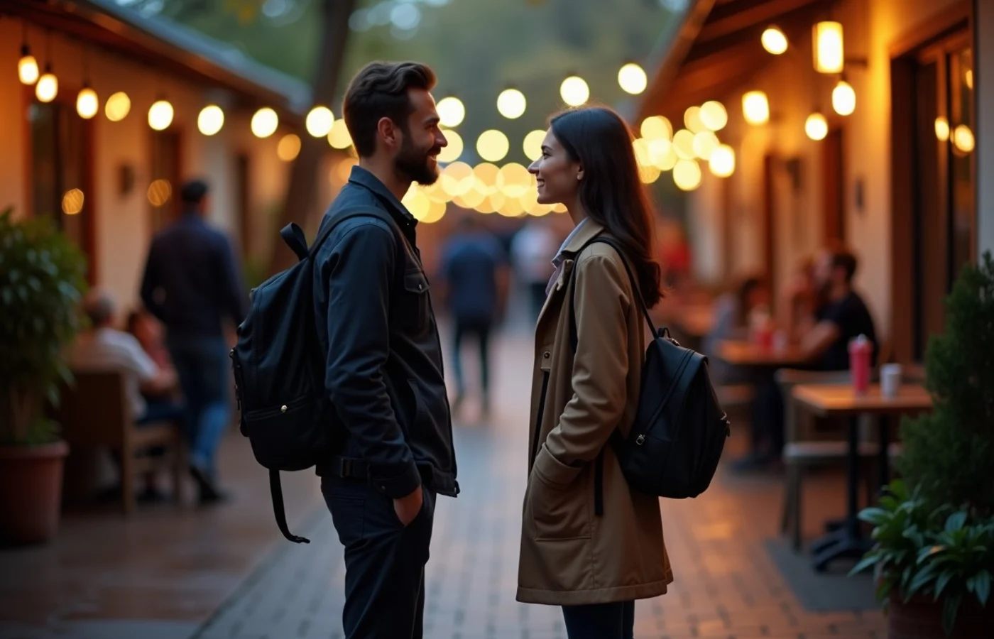 Shared focus instead of nonstop face-to-face conversation - supporting editorial photograph