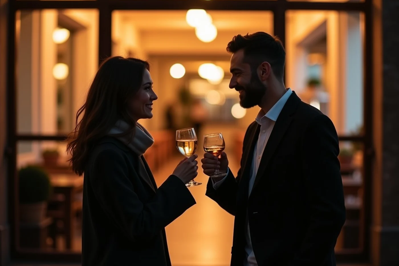 How Much Flirting Is Normal on a First Date? - editorial photograph