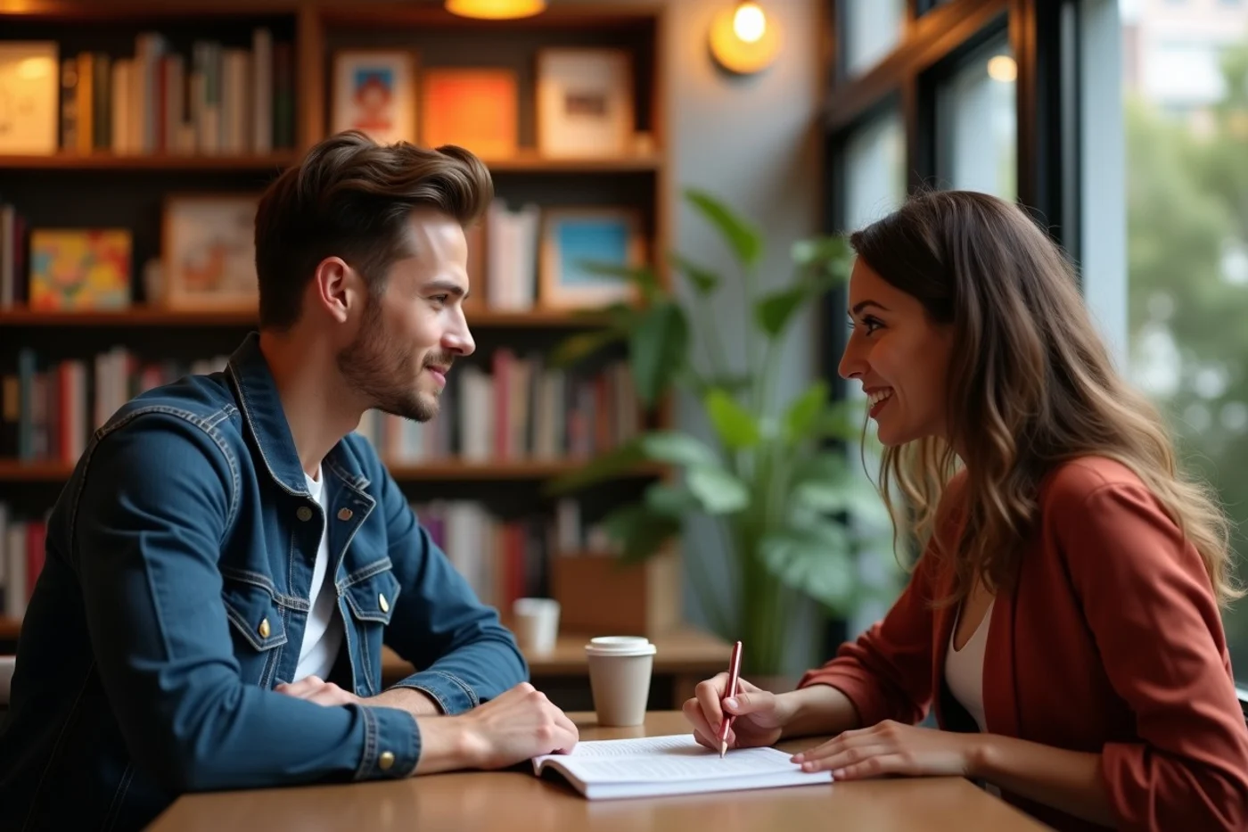 Gradual self-disclosure builds connection without forcing intimacy - supporting editorial photograph