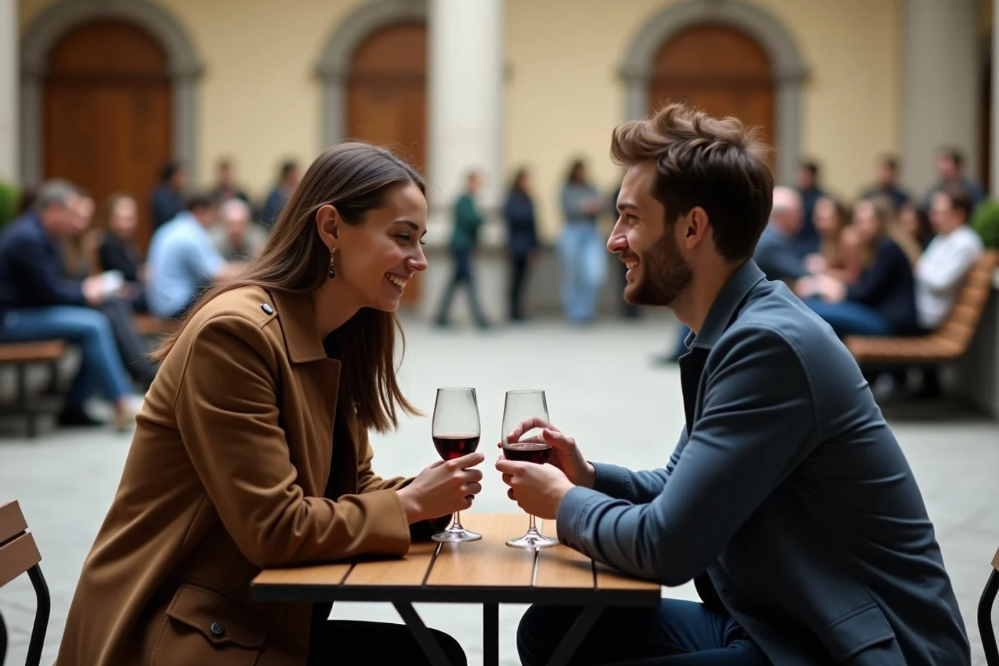 How to Avoid Making a First Date Feel Like an Interview - editorial photograph
