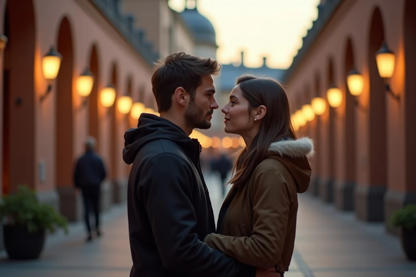 How to Show Romantic Interest Without Touching on a First Date - editorial photograph