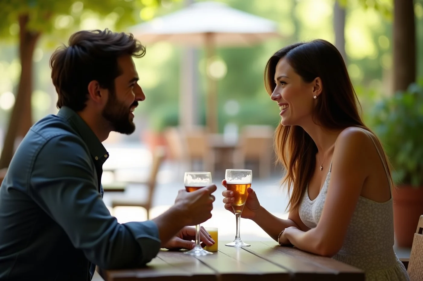 How to Tell If a First Date Is Going Well - editorial photograph