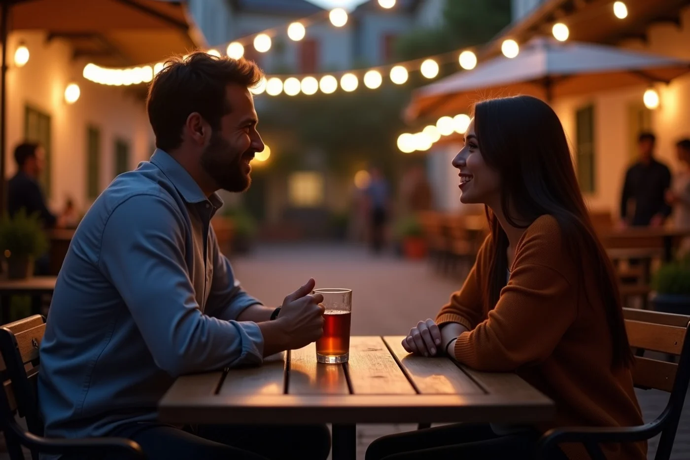Should a First Date Be Casual? - editorial photograph