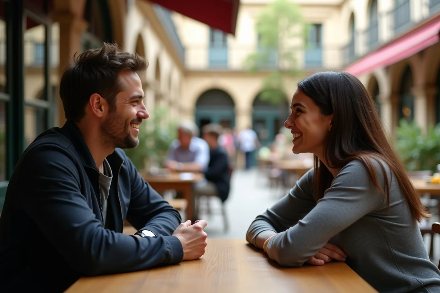 An early goals conversation can reveal basic compatibility - supporting editorial photograph