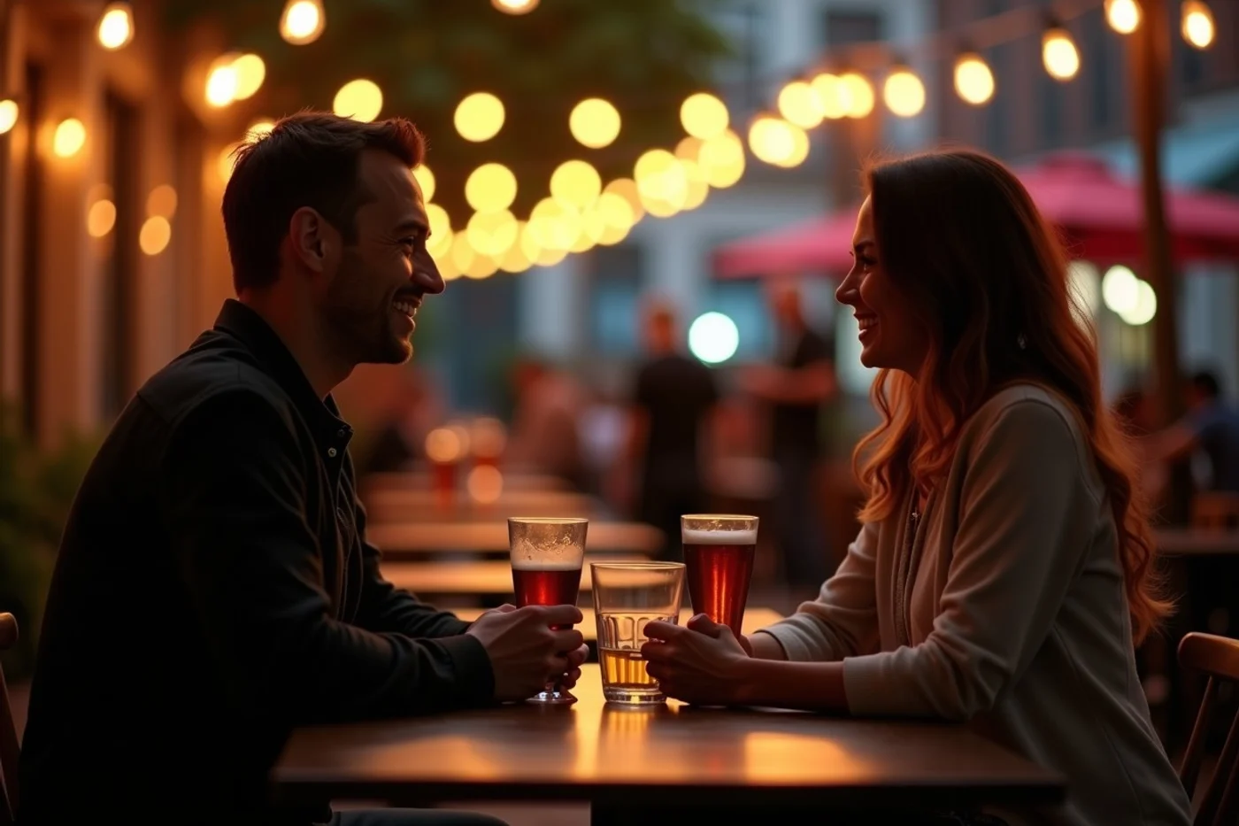 Should You Go to a Bar on a First Date? - editorial photograph