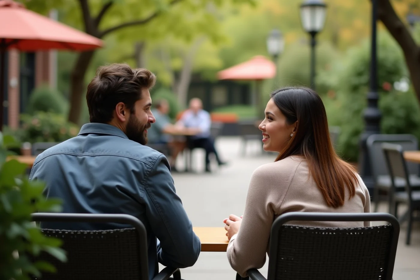 When the First-Date Greeting or Goodbye Arrives - supporting editorial photograph