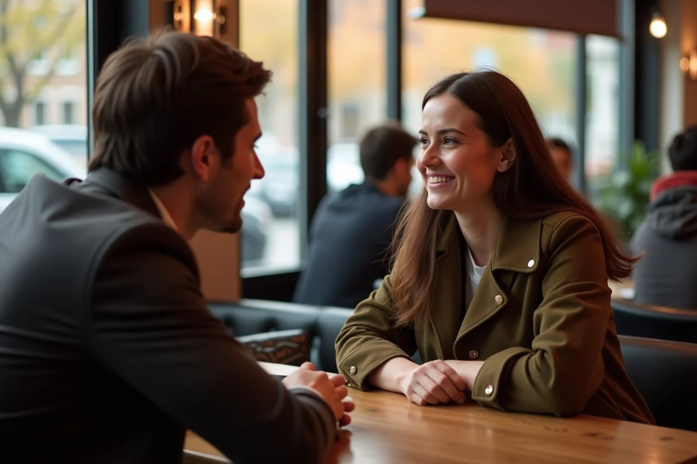 Should You Talk About Work on a First Date? - editorial photograph