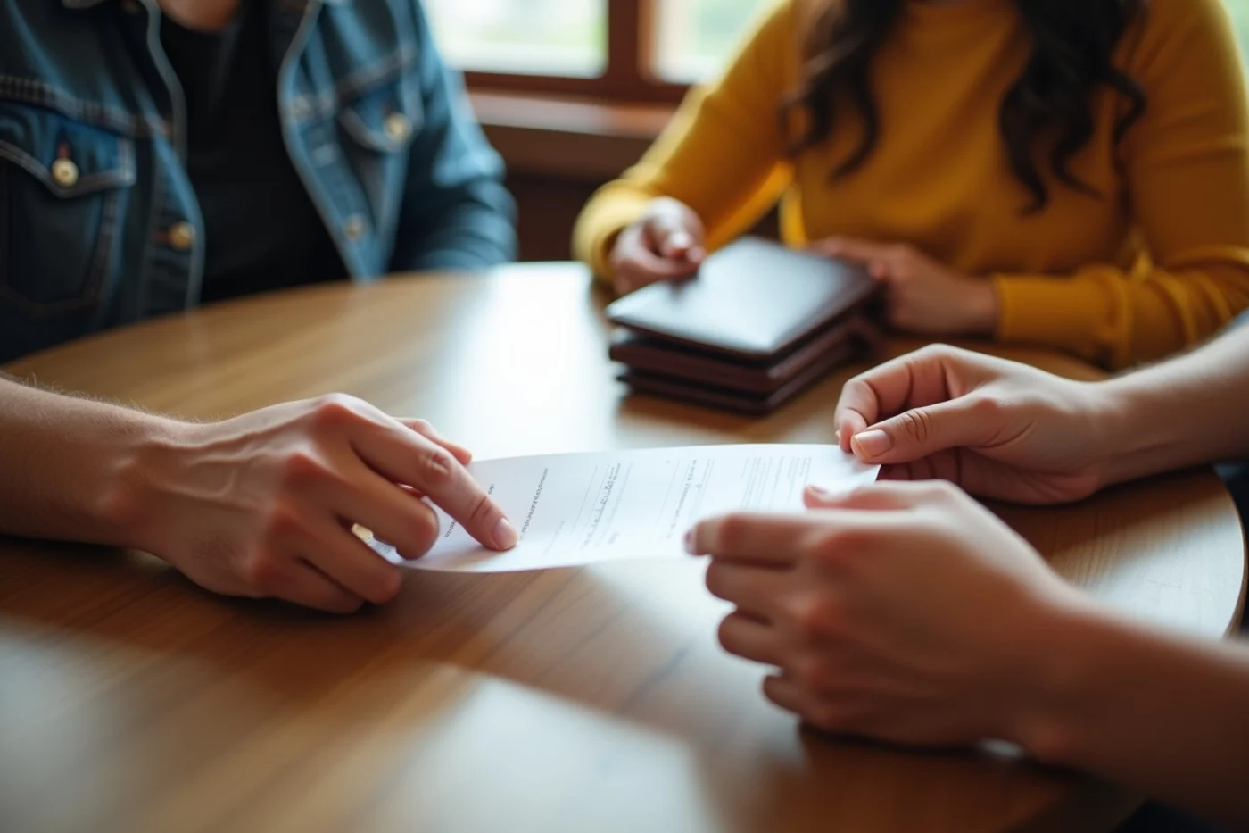 An offer to pay does not create a debt - supporting editorial photograph