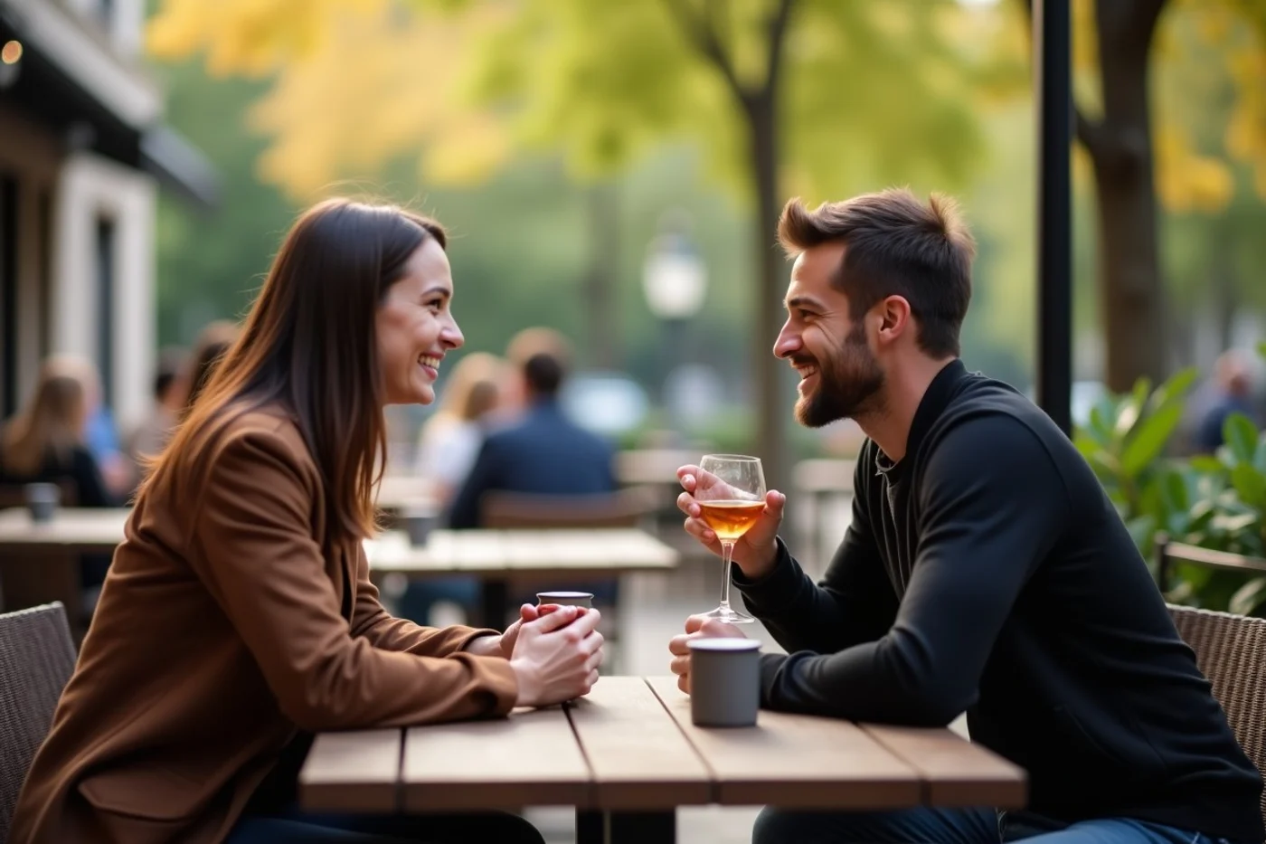 When attraction is present but comfort is still developing - supporting editorial photograph