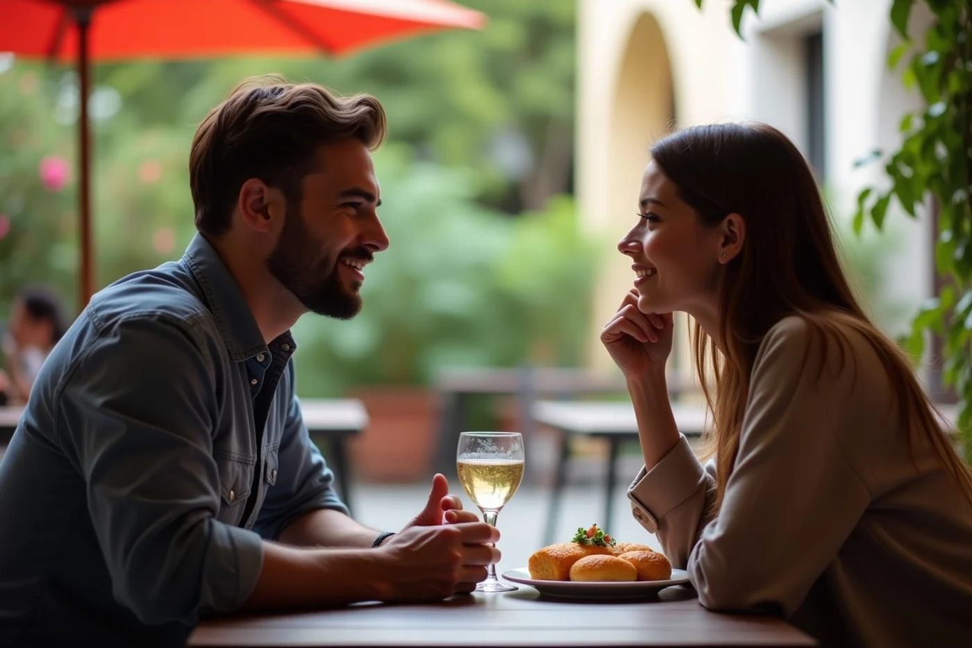 What to Say When There Is an Awkward Silence on a First Date - editorial photograph