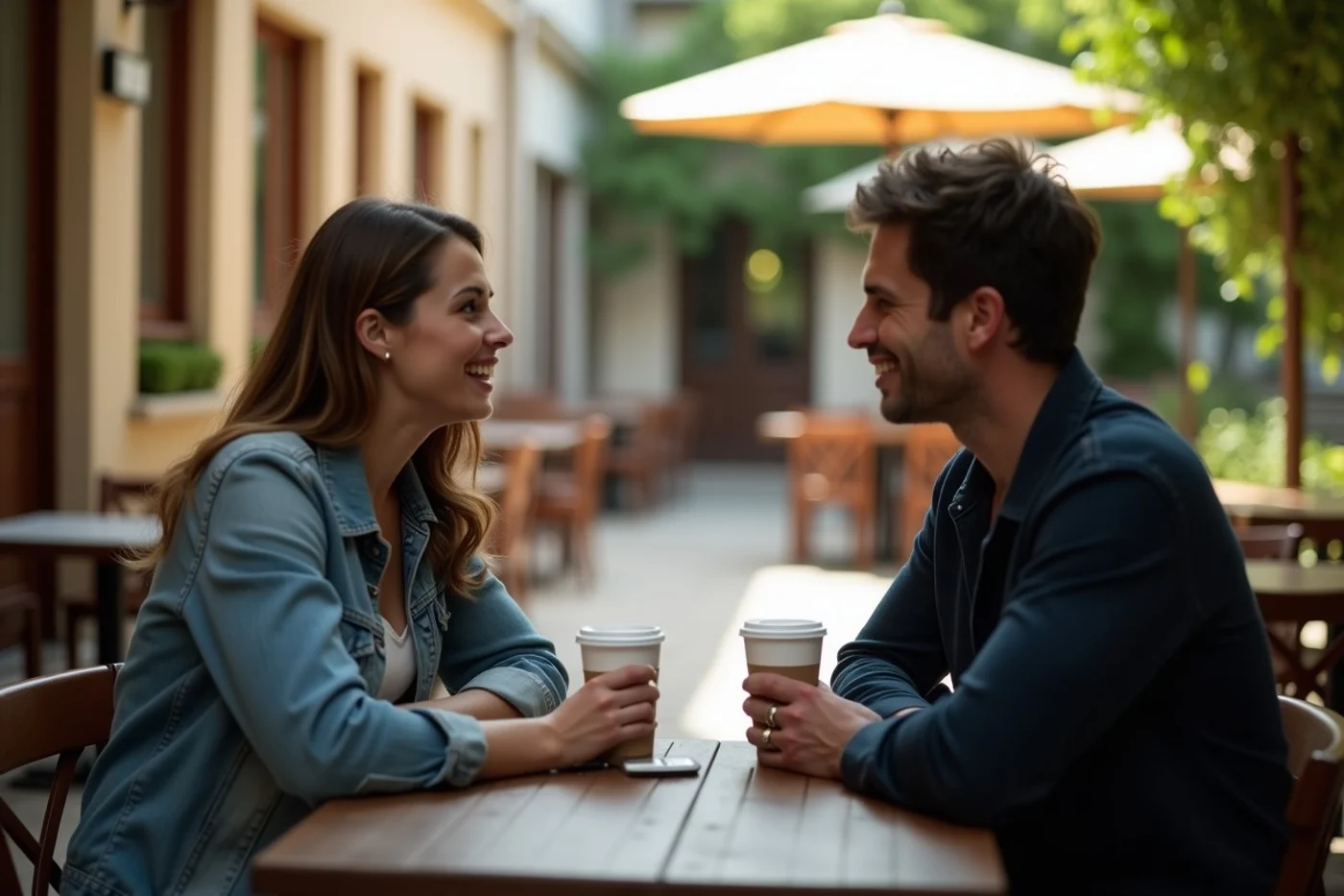 What to Talk About on a First Date - editorial photograph