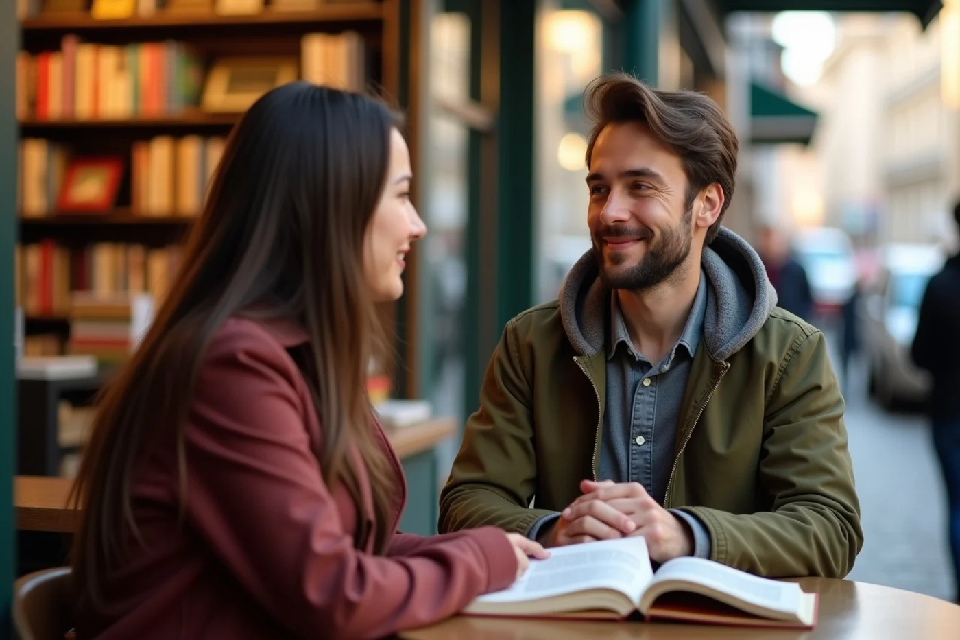 How personal should the conversation get? - supporting editorial photograph