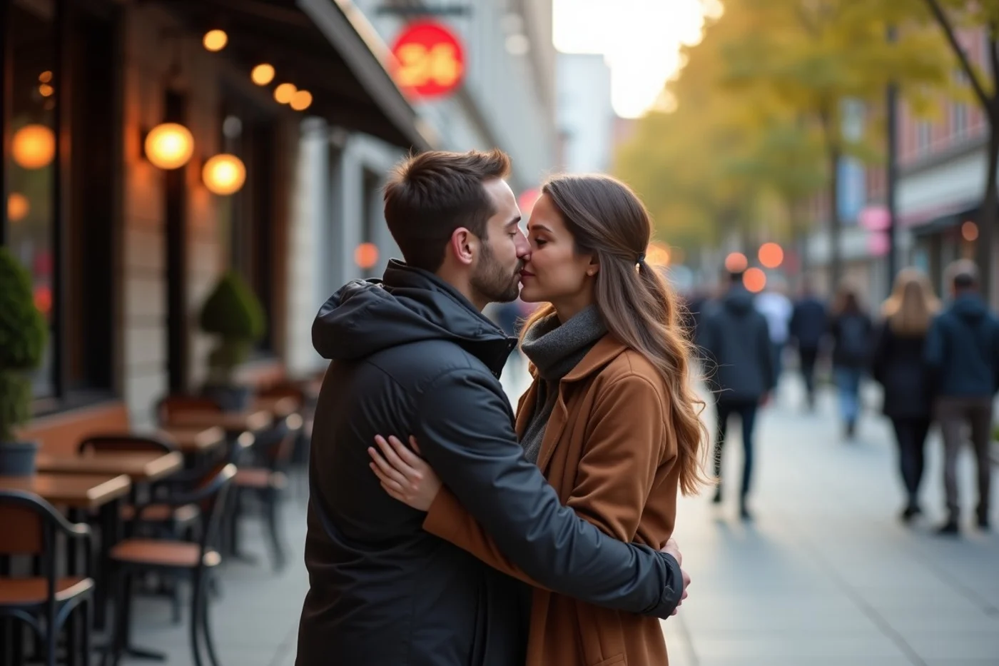 There is no universal deadline for a first kiss - supporting editorial photograph